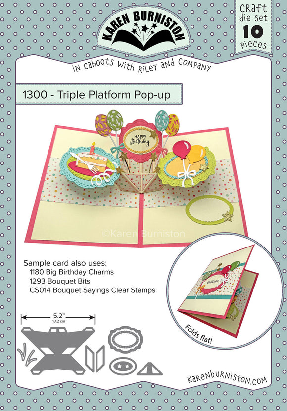 1300 Triple Platform Pop-Up