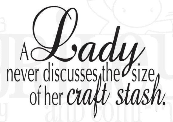 RWD-1374 The Size of my Craft Stash