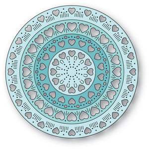 2688 Nordic Heart Pattern Rings craft die