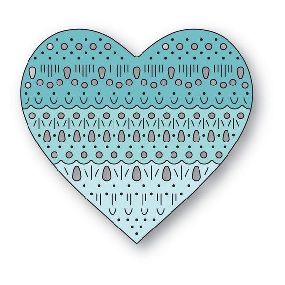 2689 Nordic Heart craft die