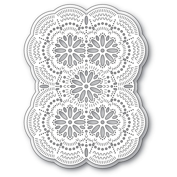 2727 Nordic Flower Burst Background craft die