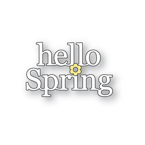2730 Hello Spring craft die