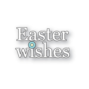 2732 Easter Wishes craft die