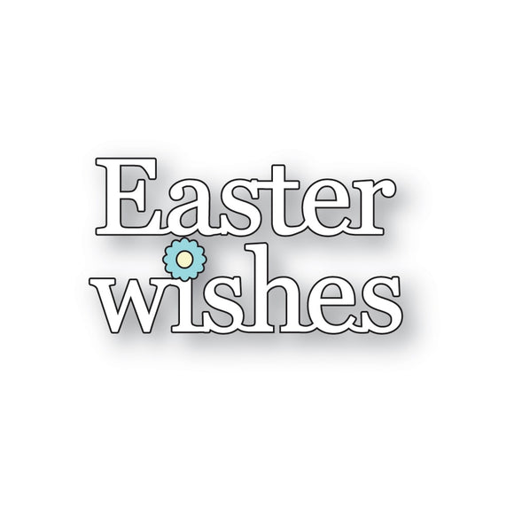 2732 Easter Wishes craft die