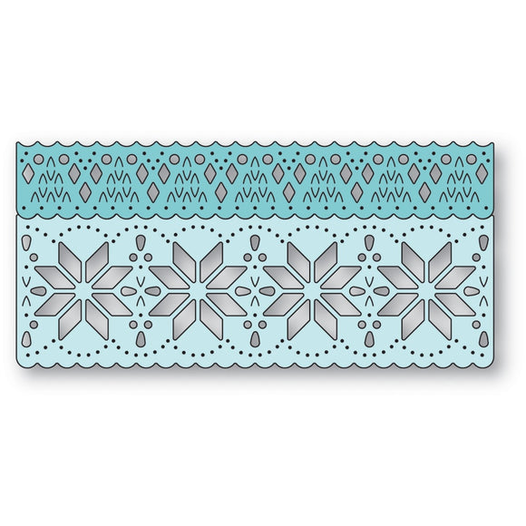 2739 Nordic Snowflake Border Set