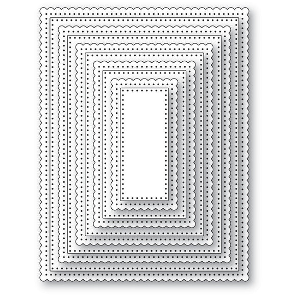2751 Scalloped Pinpoint Frames