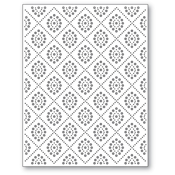 2757 Diamond Oval Pinpoint Background