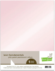 LF3655 Pink Pastel Pearlescent Vellum