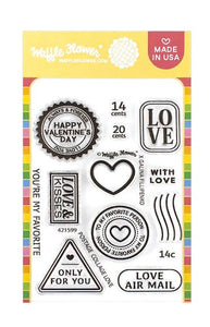 Postage Collage Love Stamp Set