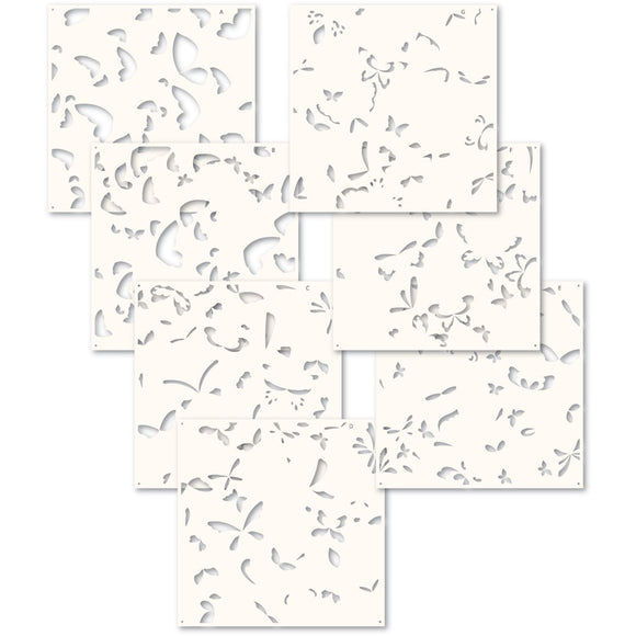 88634 Butterfly Kaleidoscope Stencil