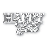 94747 Happy Fall Posh Script