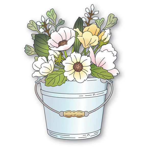 94889 Garden Pail Bouquet