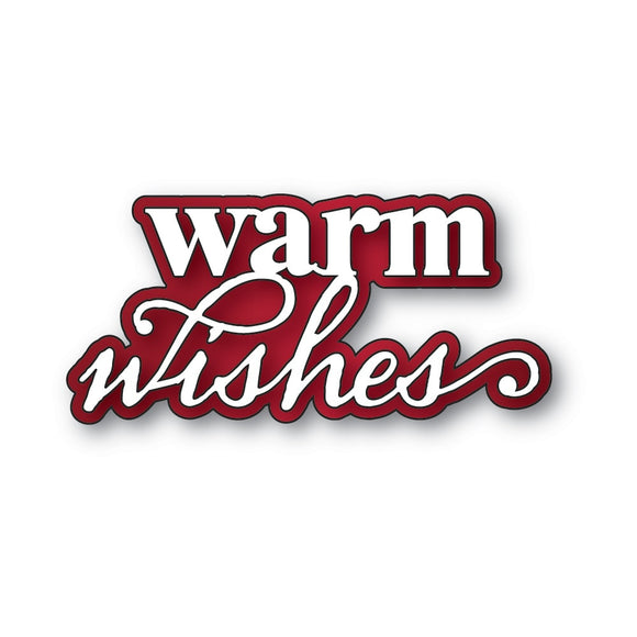 94930 Warm Wishes Stylish Script