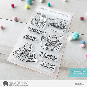 Bibimbap Clear Stamp Set