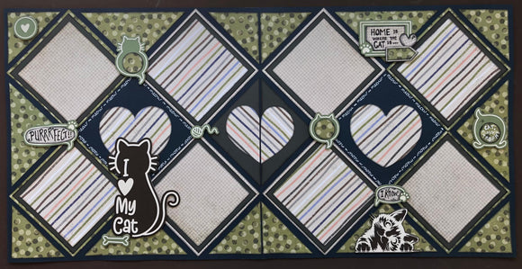 Cats 12x12 Double Page Kit