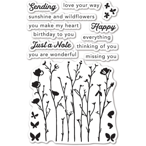 CL5290 Sunshine and Wildflowers Stamp Set