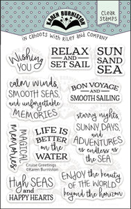 CS012 Cruise Greetings Stamp Set
