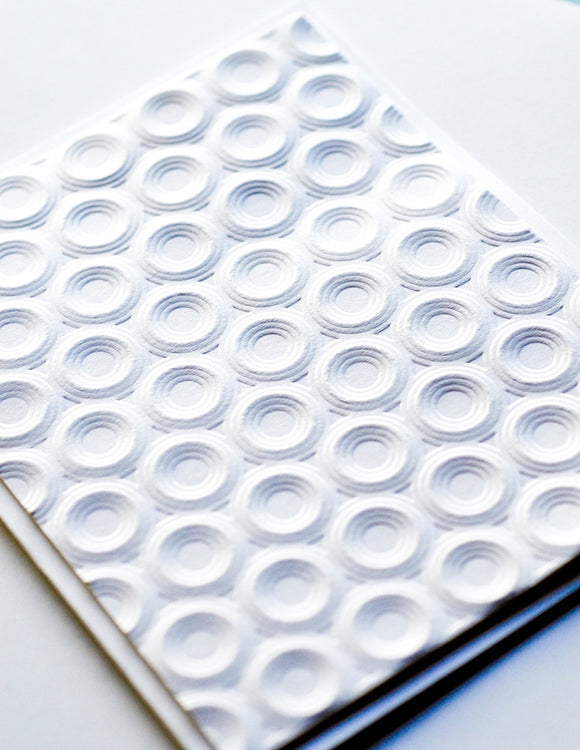 EF1015 - RIngadings 3D Embossing Folder