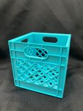 Mini Milk Crate Storage Stackable Box