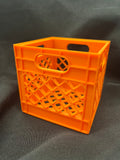 Mini Milk Crate Storage Stackable Box