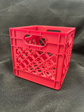 Mini Milk Crate Storage Stackable Box