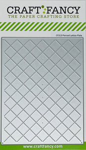 CF313 Pierced Lattice Plate