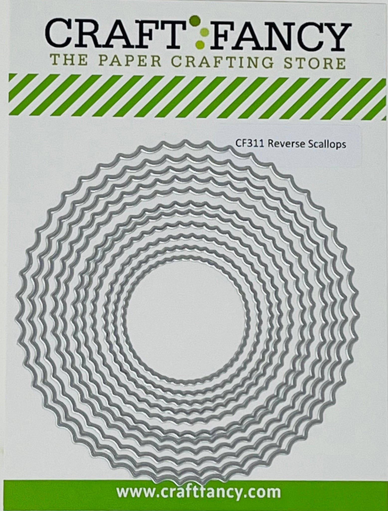 CF311 Reverse Scallops craft dies – CraftFancy