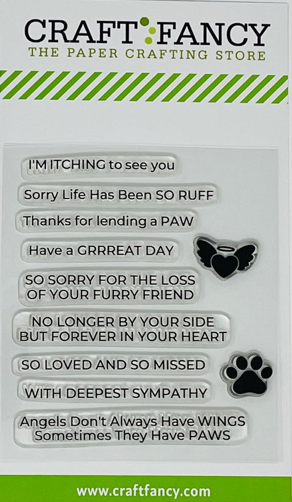 CF521 Pet Sentiment Stamp Set
