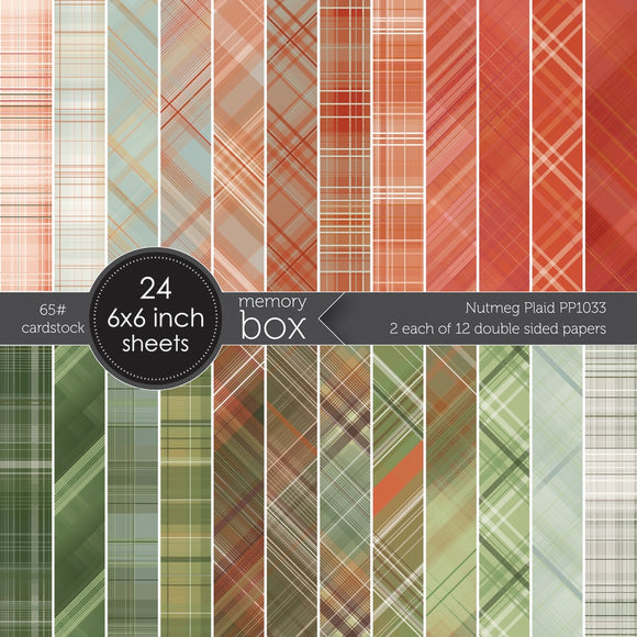 PP1033 Nutmeg Plaid 6x6 pack