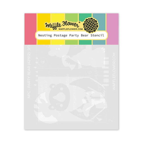 421912 Nesting Postage Party Bear