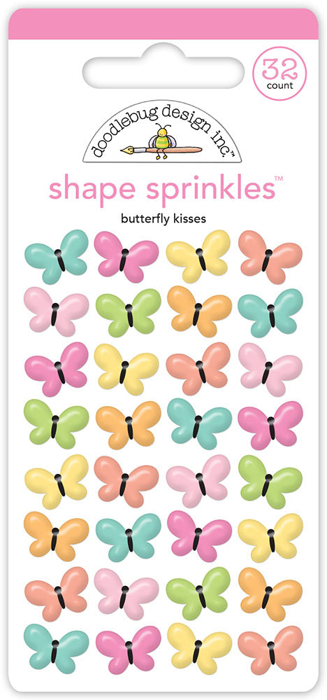 Butterfly Kisses Collection - Shape Sprinkles - Butterfly Kisses