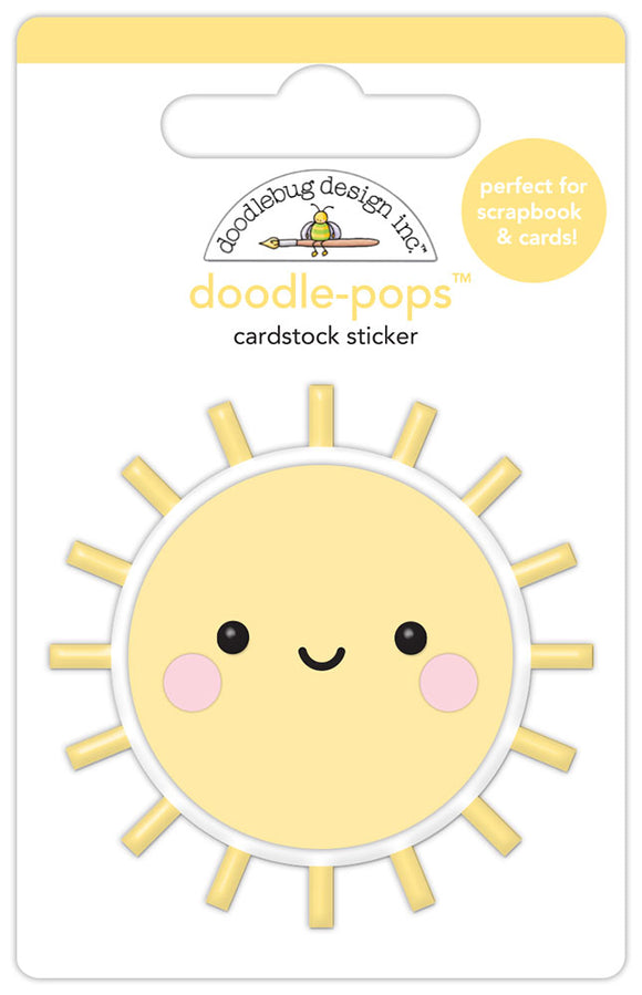 Butterfly Kisses Collection -  Good Day Sunshine Doodle-Pops 3D Sticker