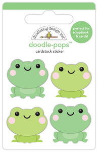 Butterfly Kisses Collection -  Hoppy To See You Doodle-Pops 3D Sticker