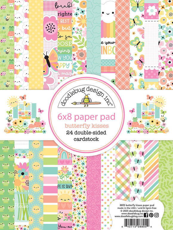 Butterfly Kisses Collection - 6 x 8 Paper Pad