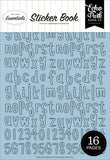 Echo Park - Blue Alpha Sticker Book