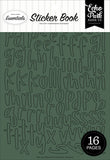 Echo Park - Green Alpha Sticker Book