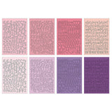 Echo Park - Pink Alpha Sticker Book