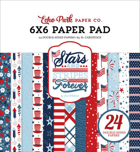 Stars & Stripes Forever 6x6 Paper Pad