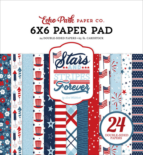 Stars & Stripes Forever 6x6 Paper Pad