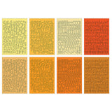 Echo Park - Yellow Alpha Sticker Book