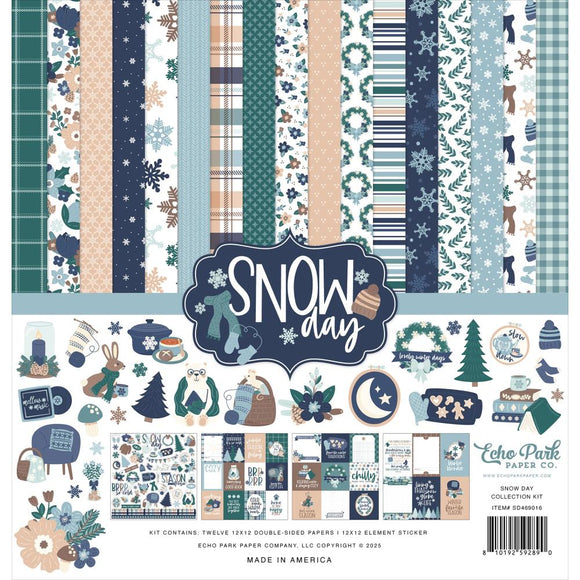 Snow Day 12x12 Paper Collection Kit