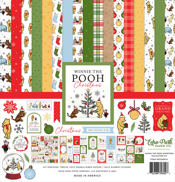 Winnie the Pooh Christmas 12x12 Collection Pack