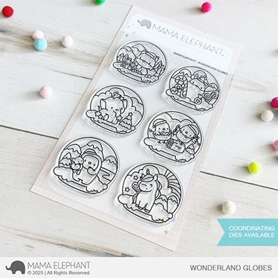Wonderland Globes Stamp Set