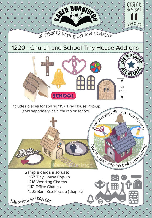 1220 Church and School Tiny House Add-Ons