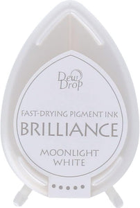 Brilliance Pigment Dew Drop Ink Pad - Moonlight White