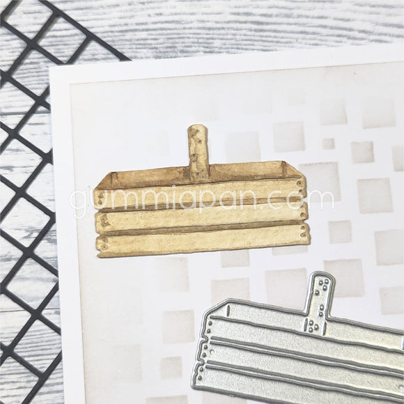 D250403 Wooden basket