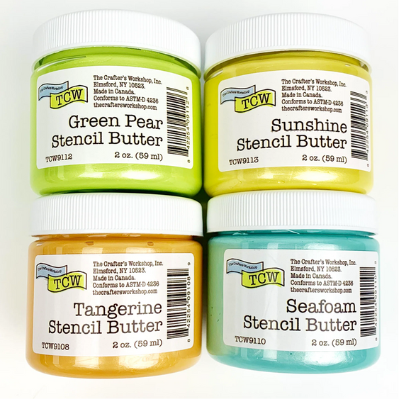 TCW9114 Stencil Butter 4Pack – Citrus