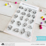 Little Zombie Agenda stamp set