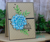 Vibrant Sentiments Clear Stamps