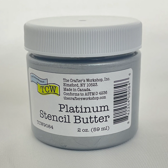 TCW9084 Stencil Butter - Platinum 2oz